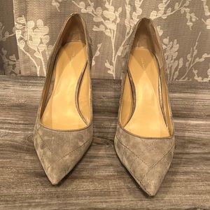 Ann Taylor suede heels